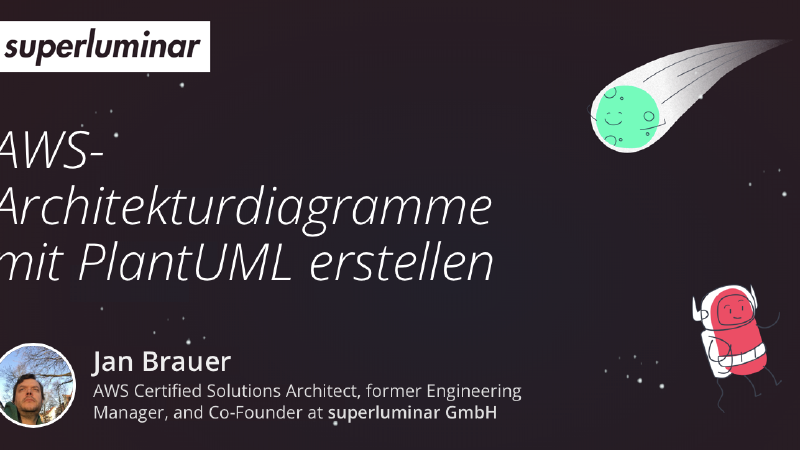 AWS-Architekturdiagramme mit PlantUML erstellen