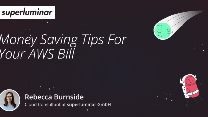 Money saving tips for your AWS bill
