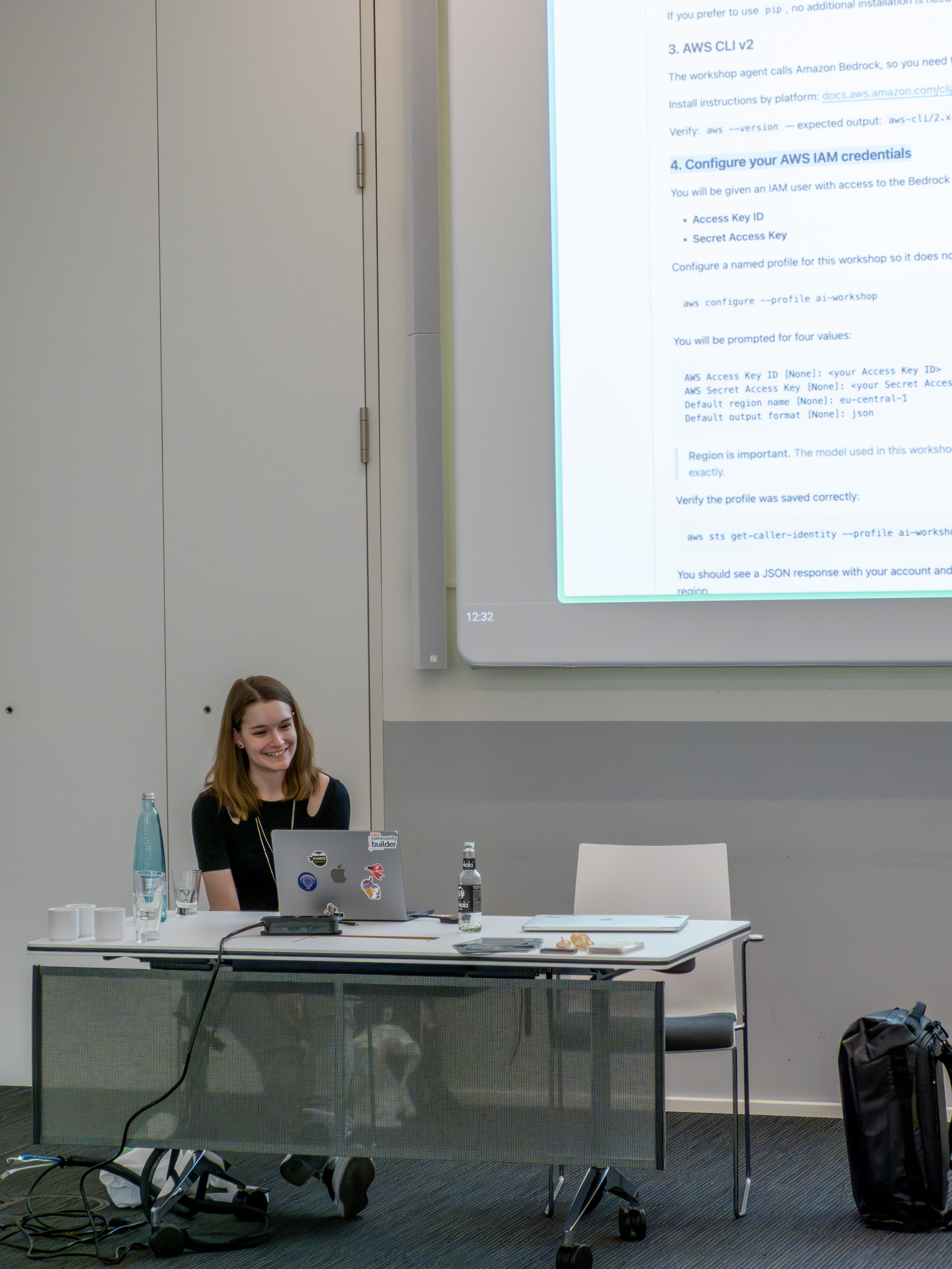 Anne facilitating the workshop