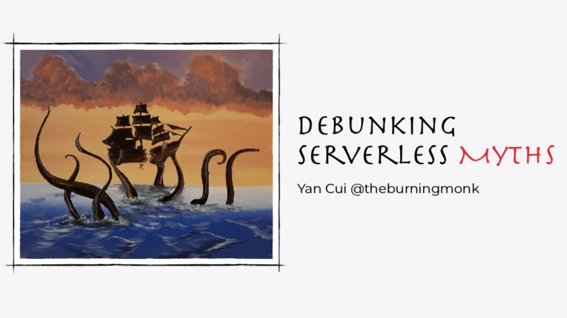 Yan Cui - ServerlessDays Hamburg